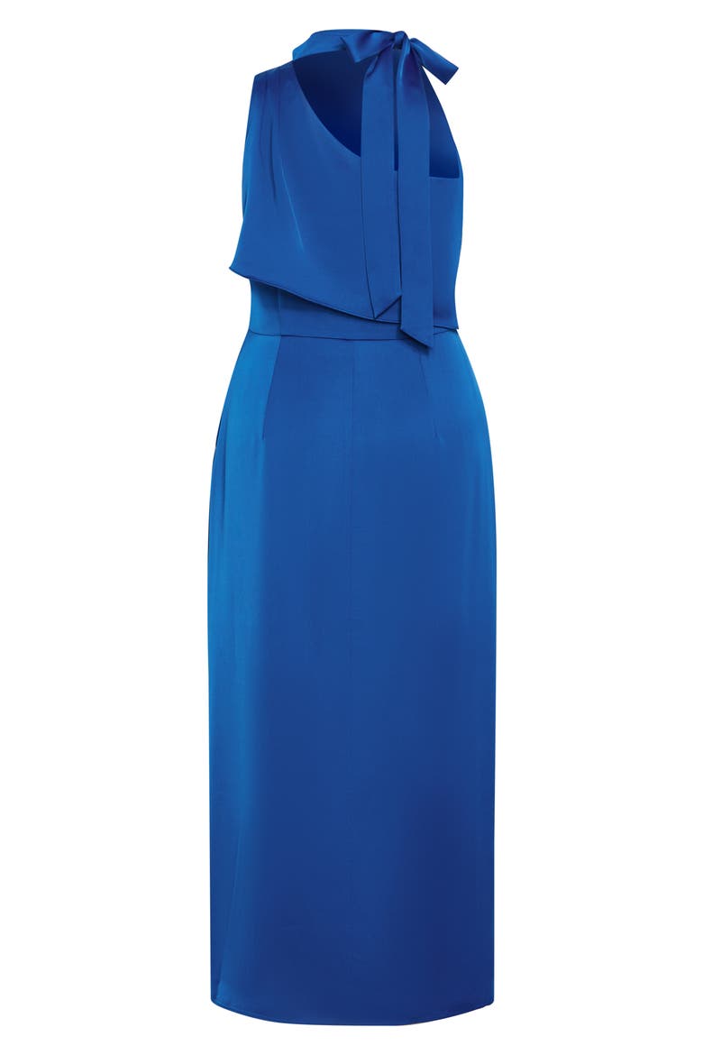 Modern Love Pleated Sleeveless Maxi Dress, Alternate, color, BLUE