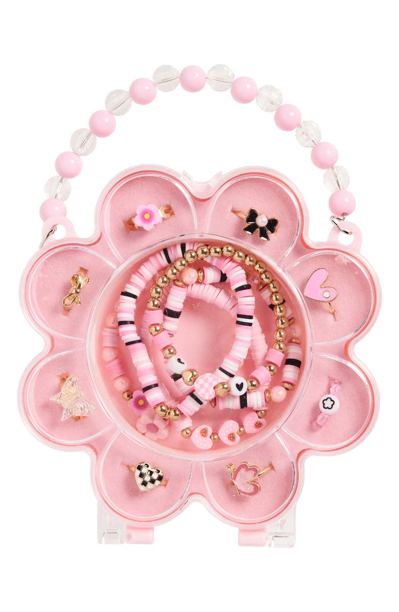 Capelli New York Kids' Assorted 13-Piece Jewelry Box, Main, color, Pink Combo
