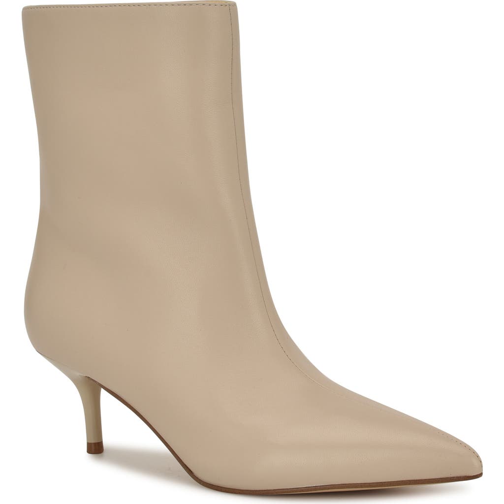 Nine West Charma Bootie In Neutral