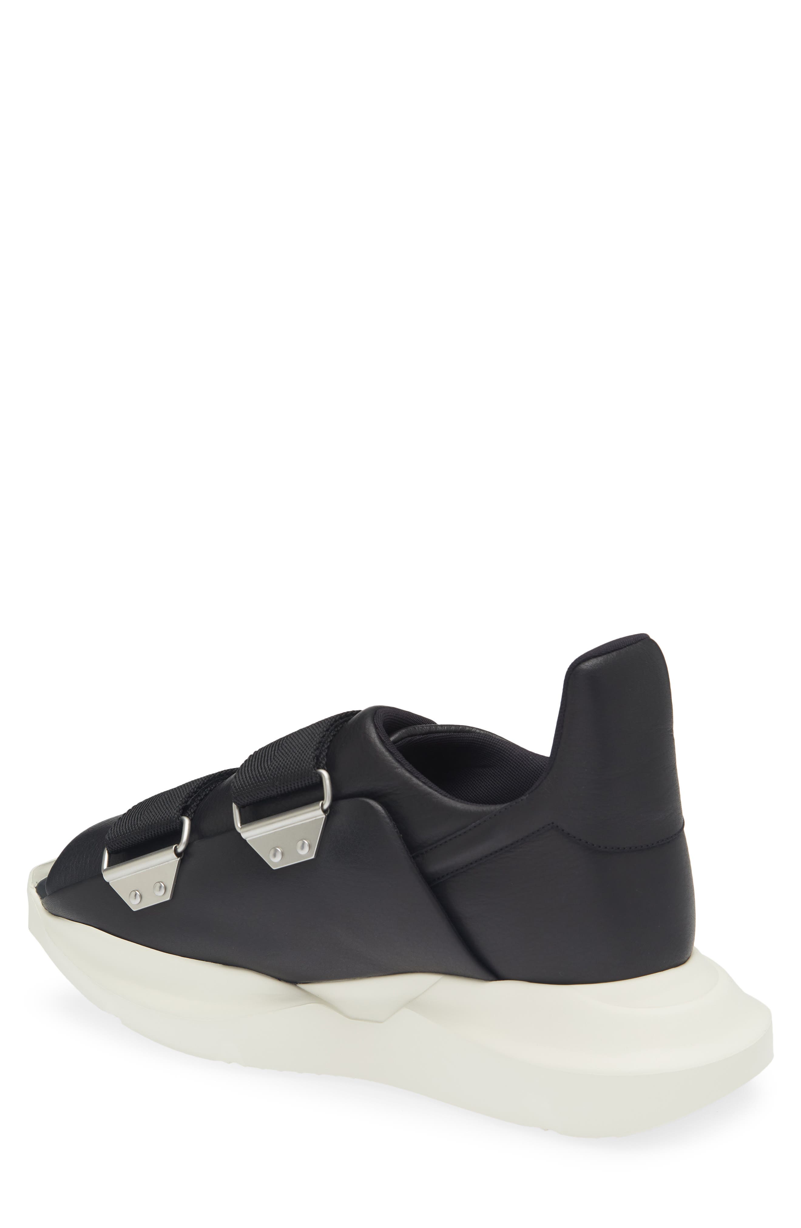 Rick Owens Temple Burritogeth Sneaker, Alternate, color, Black/ Milk