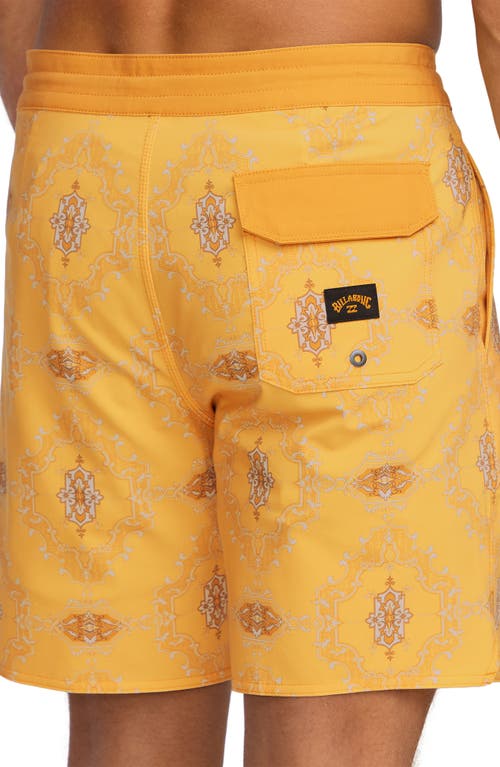 Billabong Good Times Lo Tide Board Shorts In Yellow