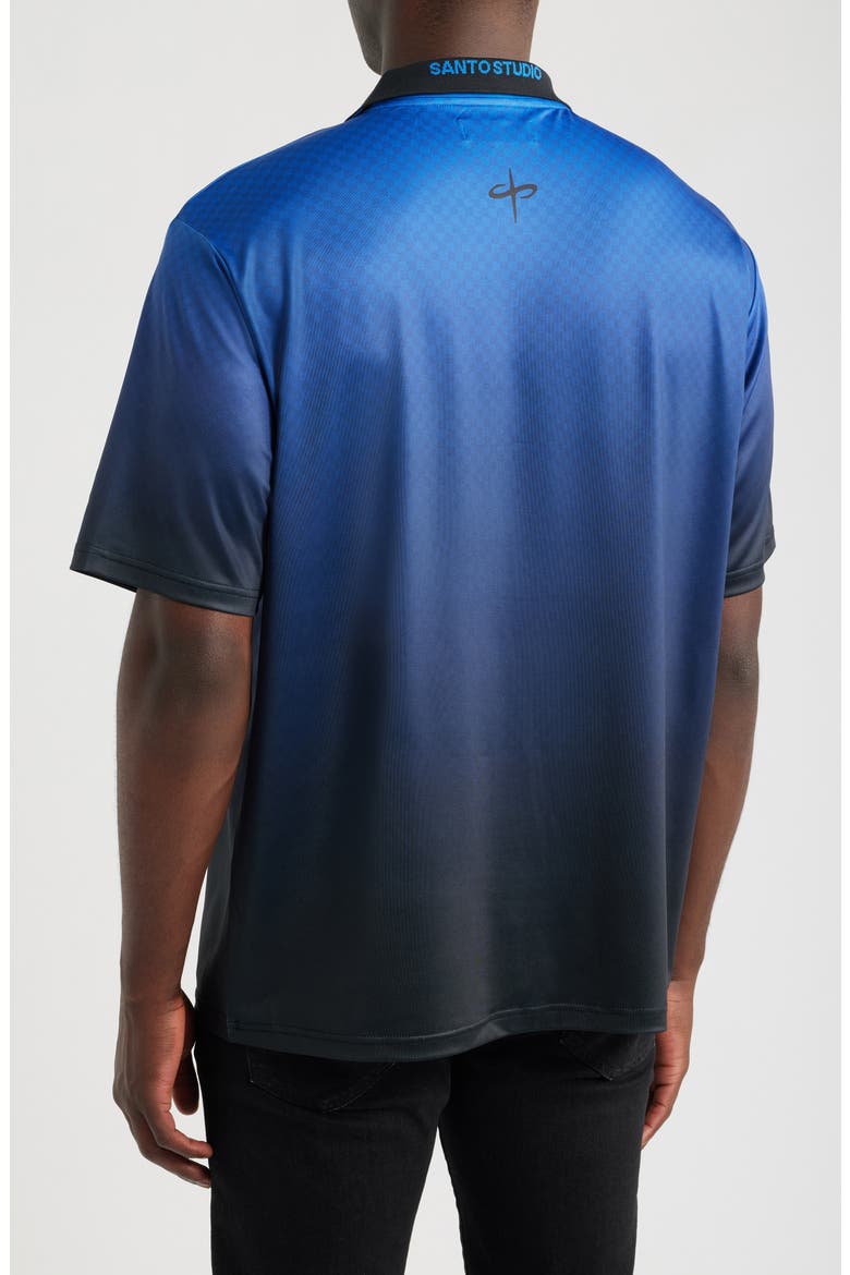 Gradient Graphic Polo, Alternate, color, MULTICOLOR