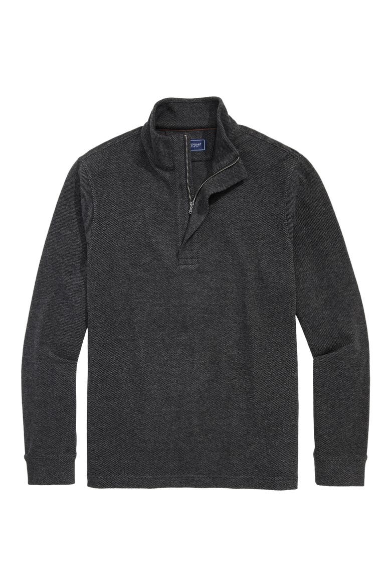 Calmwater Quarter Zip Pullover, Main, color, NOCTURNE