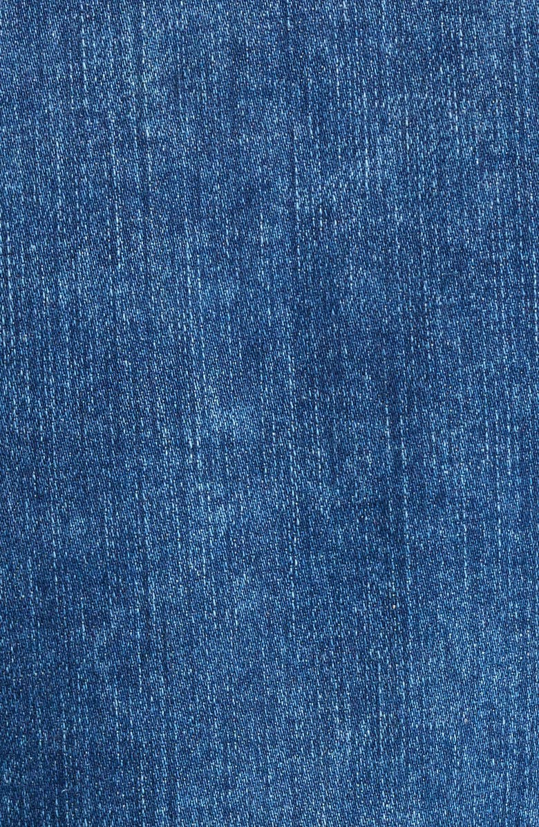 L'AGENCE Baldwin Denim Blazer, Alternate, color, Belvedere