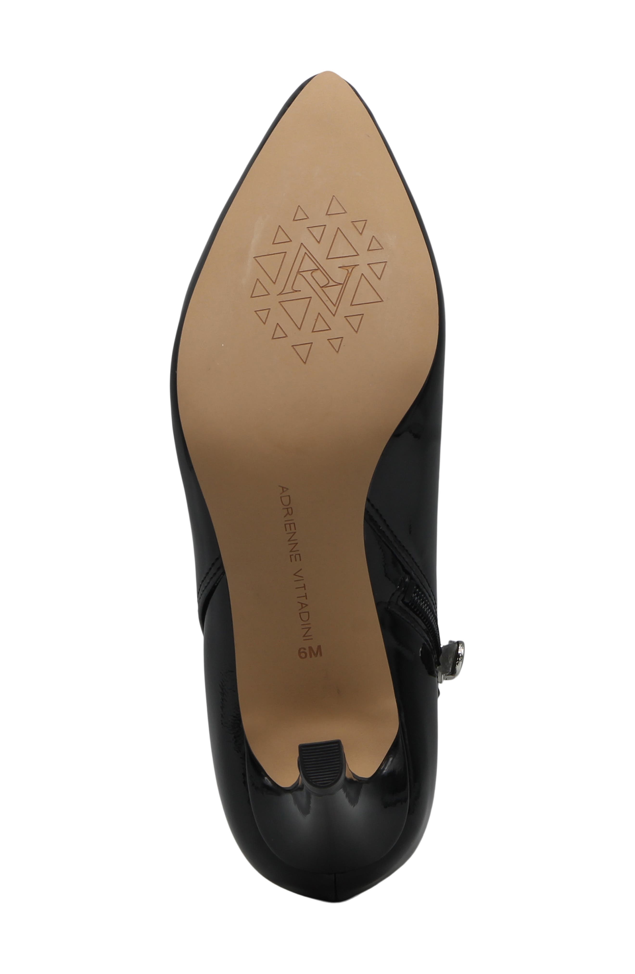 Adrienne Vittadini Slye Bootie, Alternate, color, Black Patent