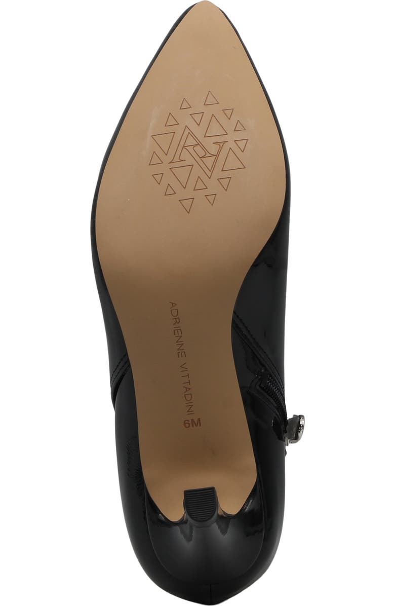 Adrienne Vittadini Slye Bootie, Alternate, color, Black Patent