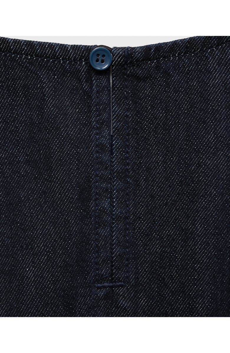 MANGO Sleeveless Denim Minidress, Alternate, color, Open Blue