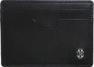 IZOD Genuine Leather ID Wallet with Epoxy Logo