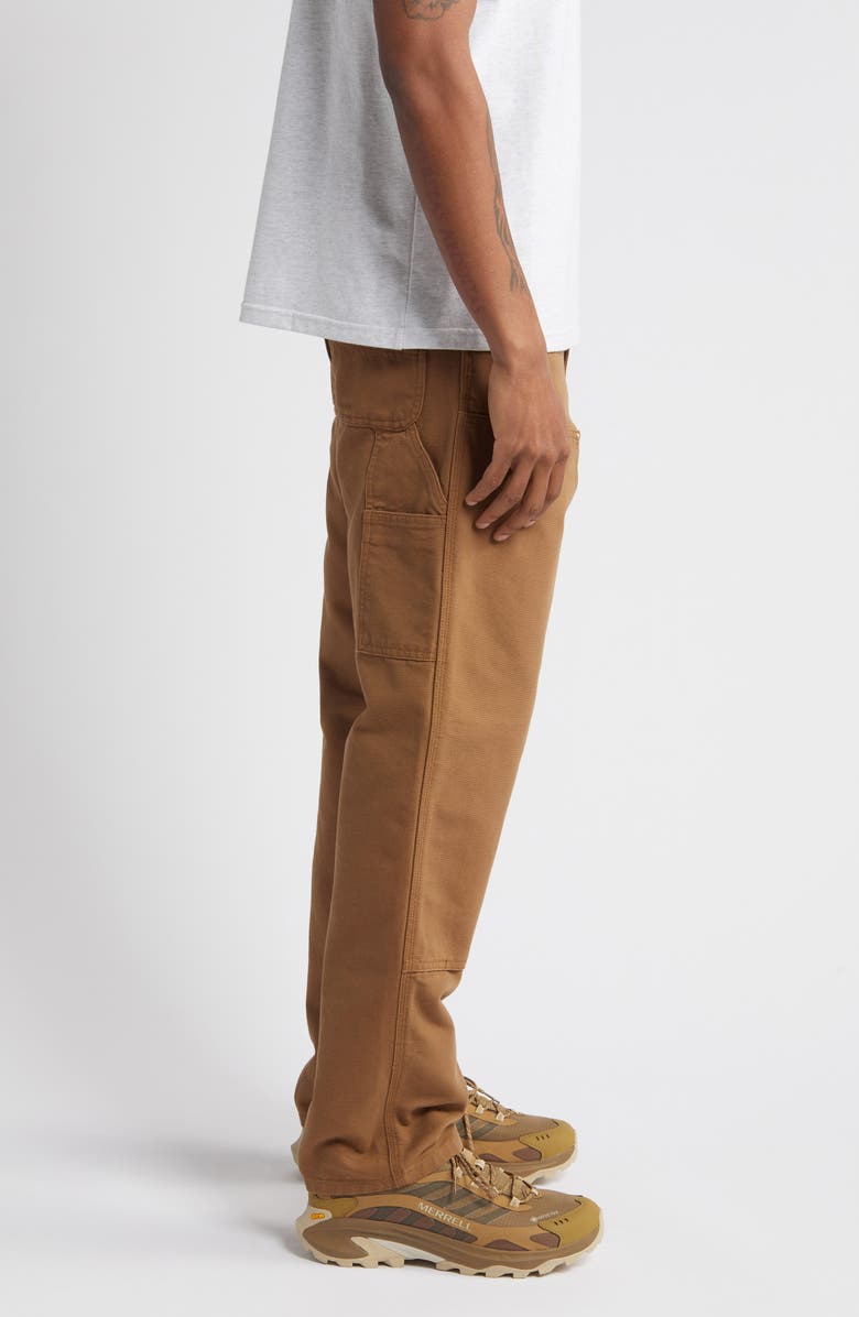 Carhartt Work In Progress Double Knee Pants, Alternate, color, Hamilton Brown Rinsed