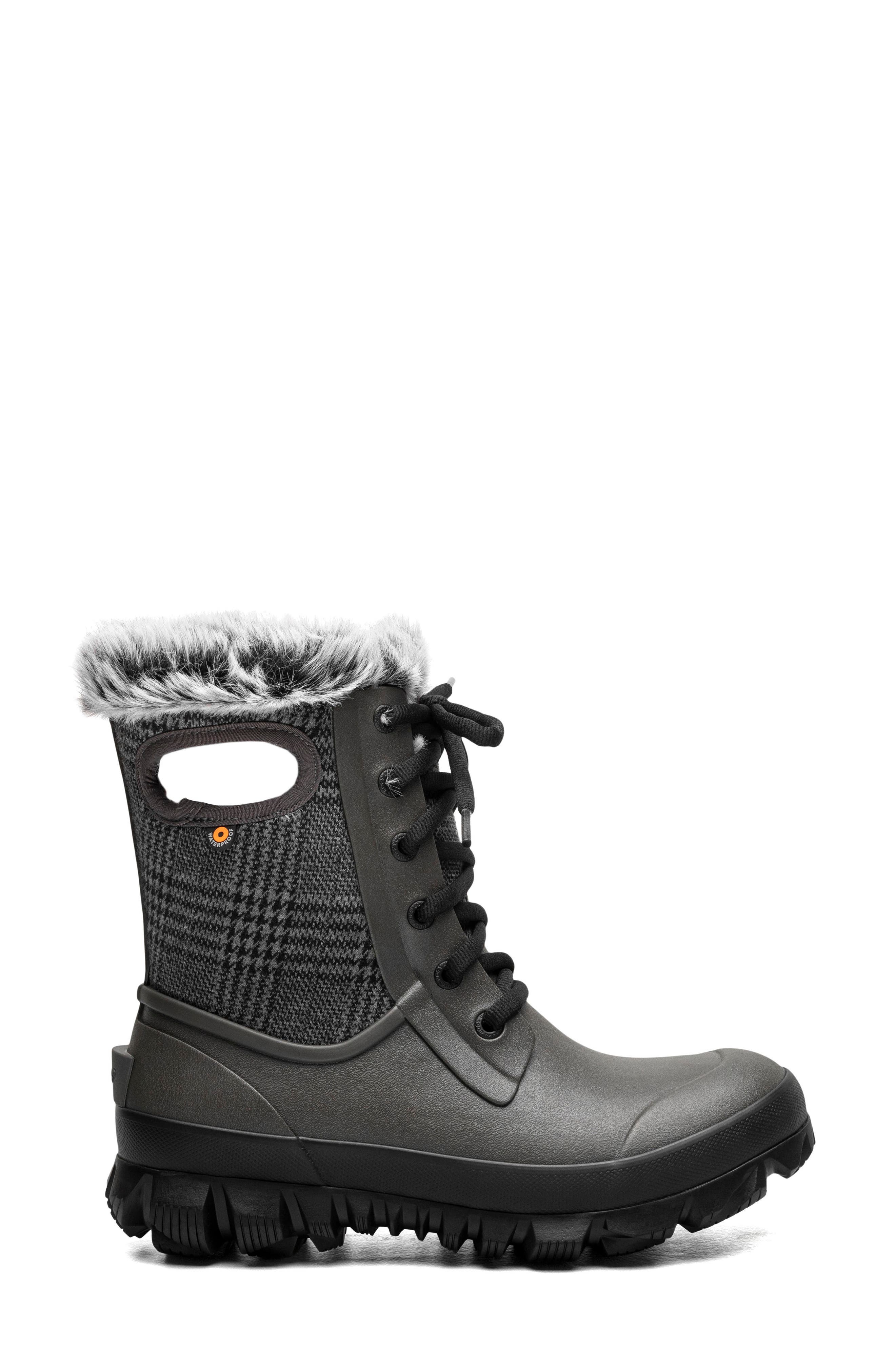 Arcata Dash Insulated Waterproof Snow Boot, Alternate, color, CEMENT MULTI