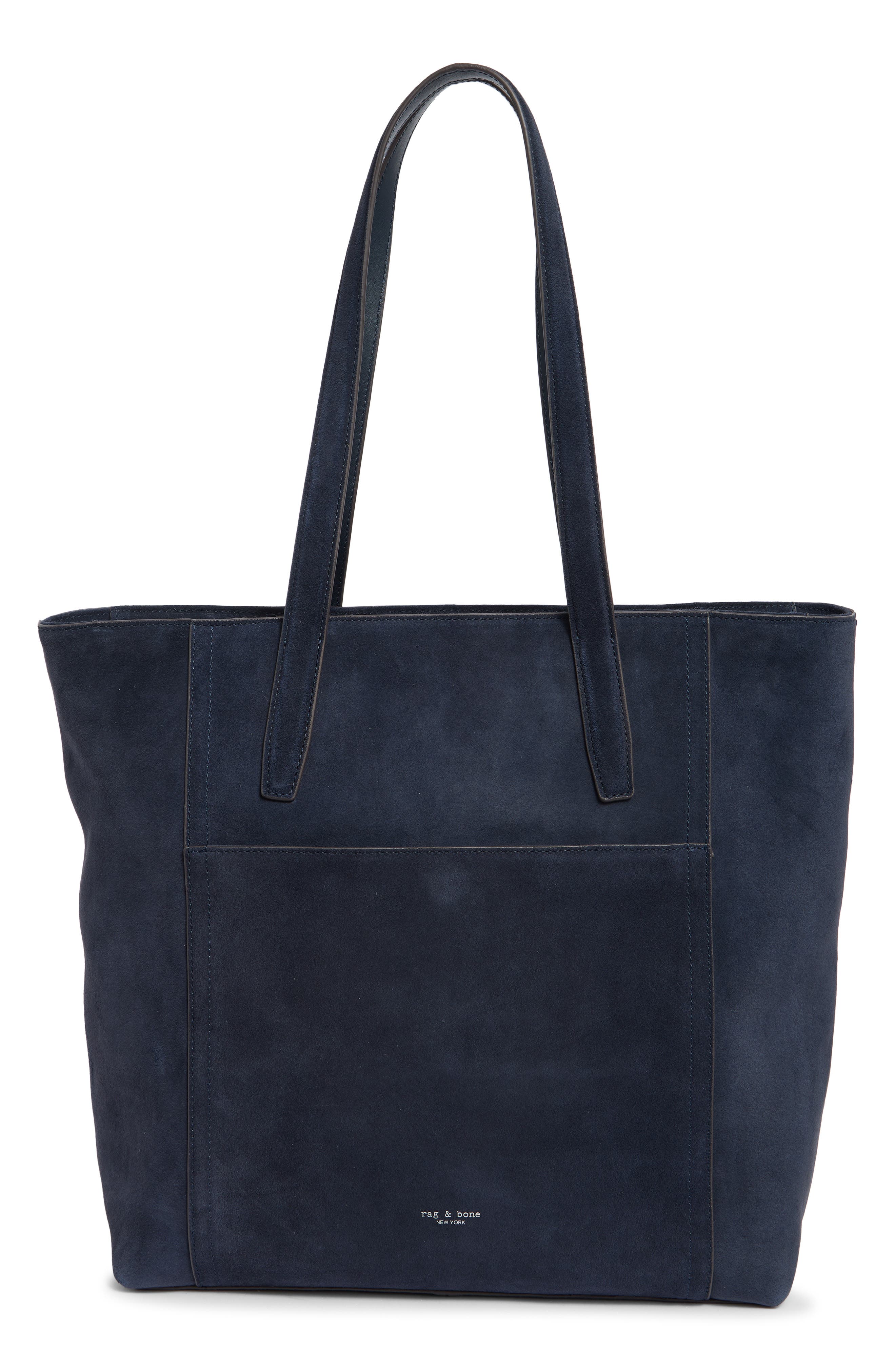 Mott Suede Tote, Main, color, NAV