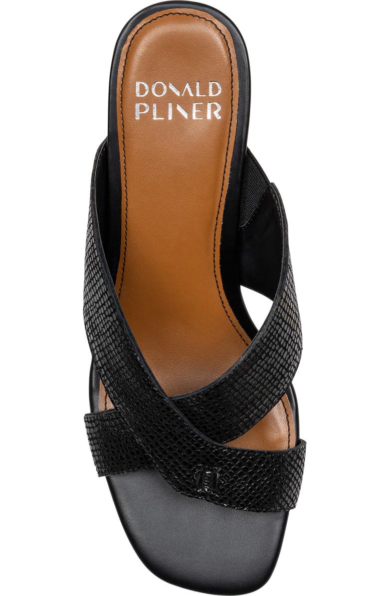 Donald Pliner Crisscross Slide Sandal, Alternate, color, Black
