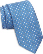 TOM FORD Polka Dot Jacquard Mulberry Silk Tie