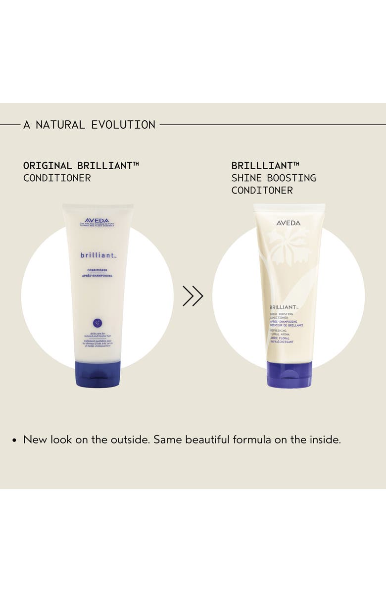 Aveda brilliant<sup>™</sup> Shine Boosting Conditioner, Alternate, color, 