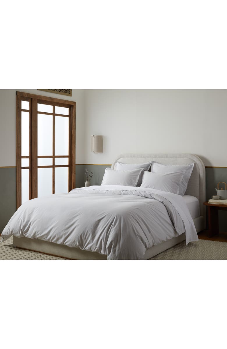 Parachute Set of 2 Brushed Cotton Shams, Alternate, color, Mist