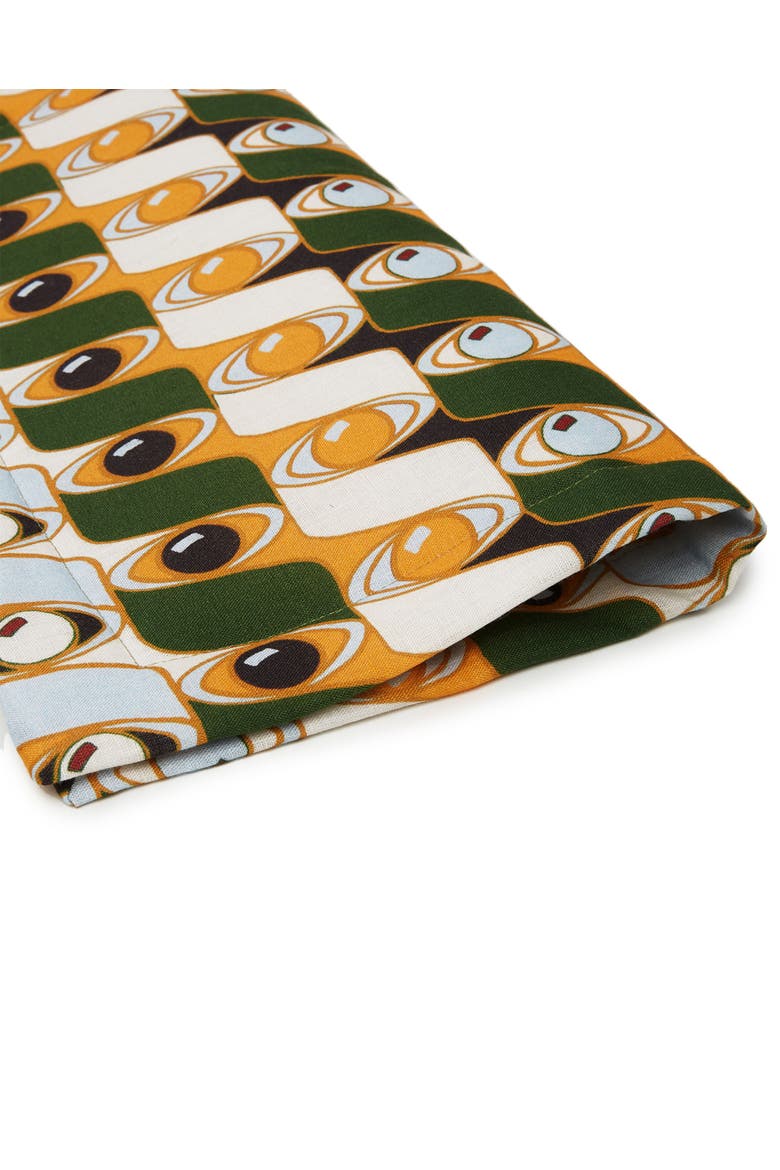 Placemats Set Of 2 (35X45) Third Eye Yellow, Alternate, color, Third Eye Yellow