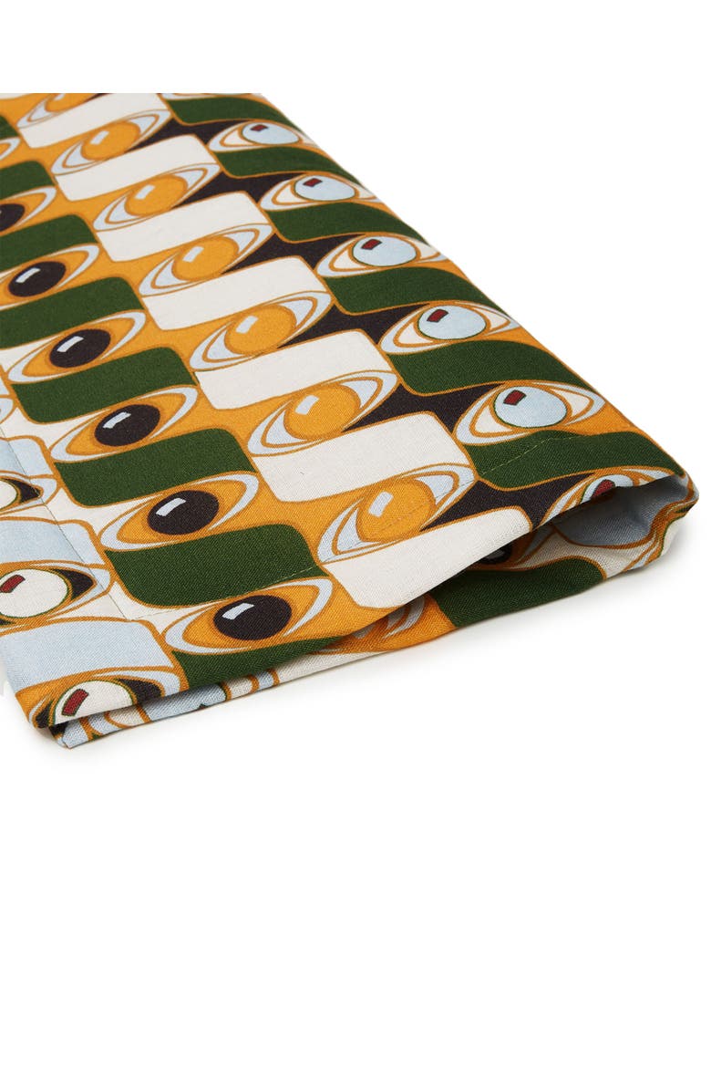 La DoubleJ Placemats Set Of 2 (35X45) Third Eye Yellow, Alternate, color, Third Eye Yellow