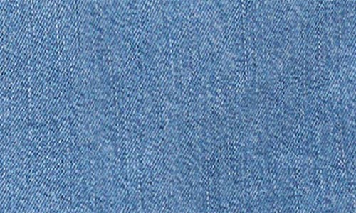 Mango Zoey High Waist Denim Shorts In Medium Blue