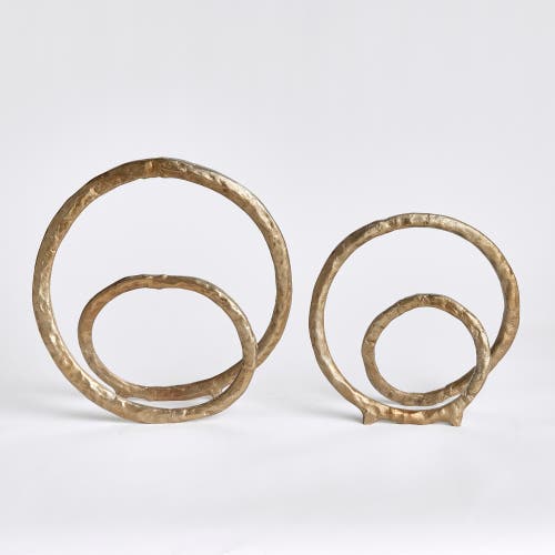 Napa Home & Garden Eldon Sculptures In Gold