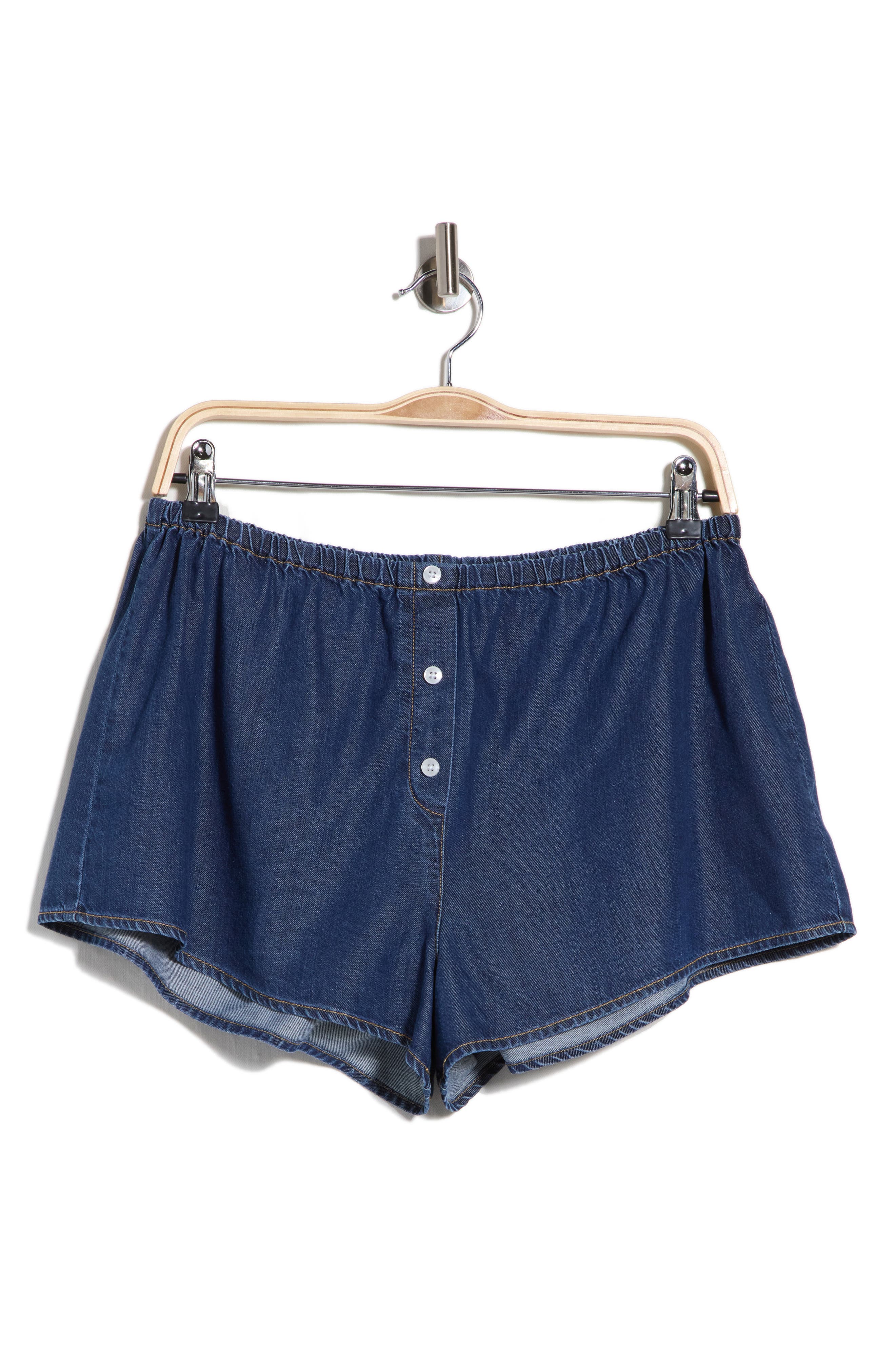 Good American Denim Boxer Shorts