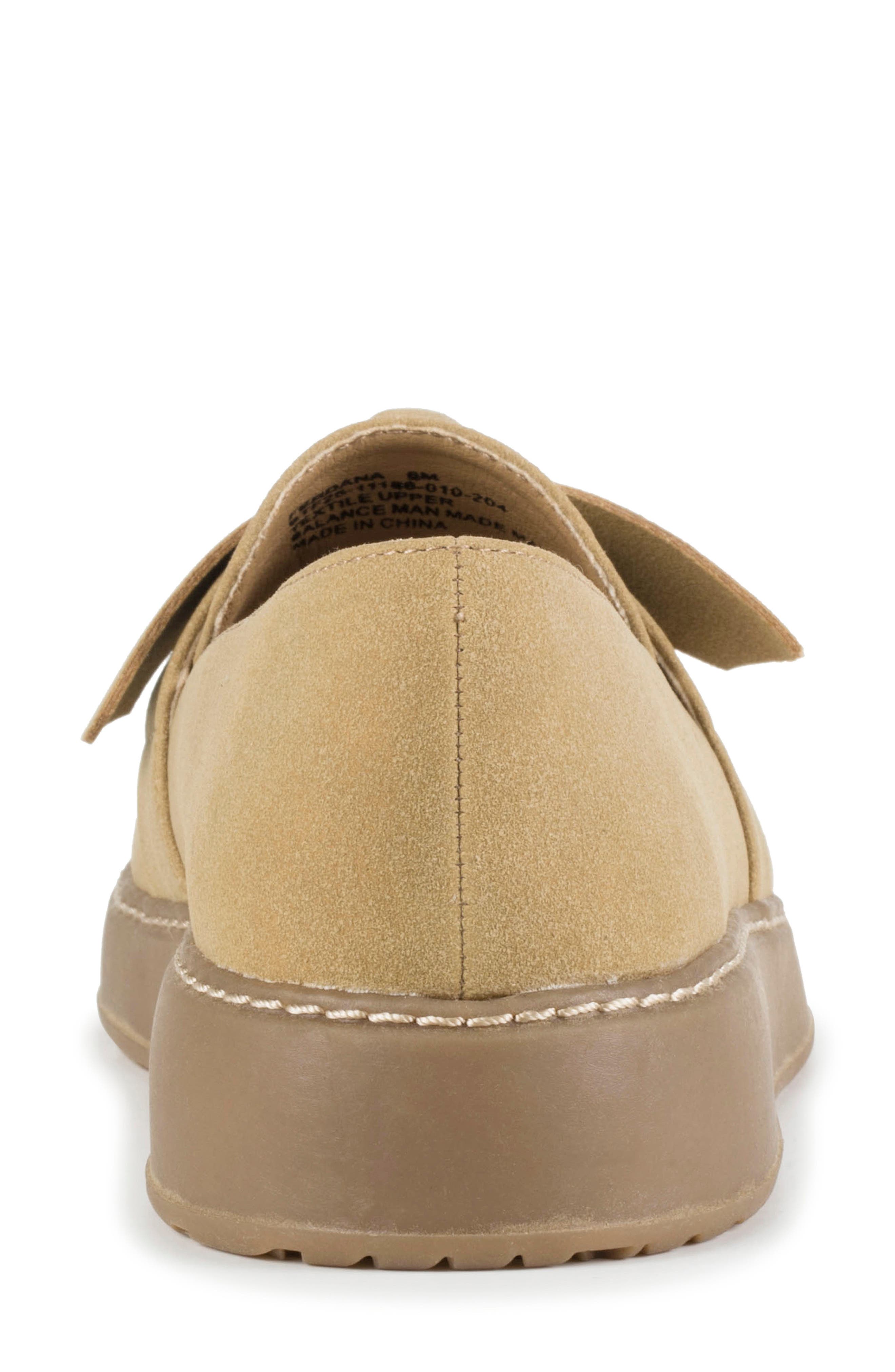 Ferdana Moc Toe Slip-On Loafer, Alternate, color, WHISKEY