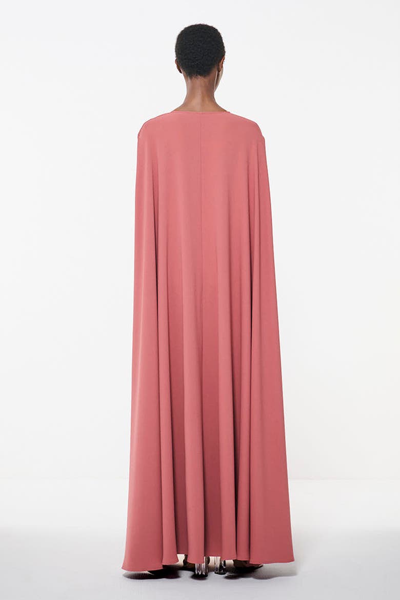 Gathered Marked Waist Dress, Alternate, color, Pink