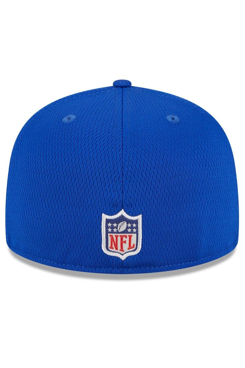 Men's New Era Royal Buffalo Bills 2023 NFL Training Camp 59FIFTY Fitted Hat, Alternate, color, Royal
