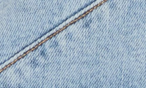 Simkhai Lincoln Denim Halter Top In Coastal