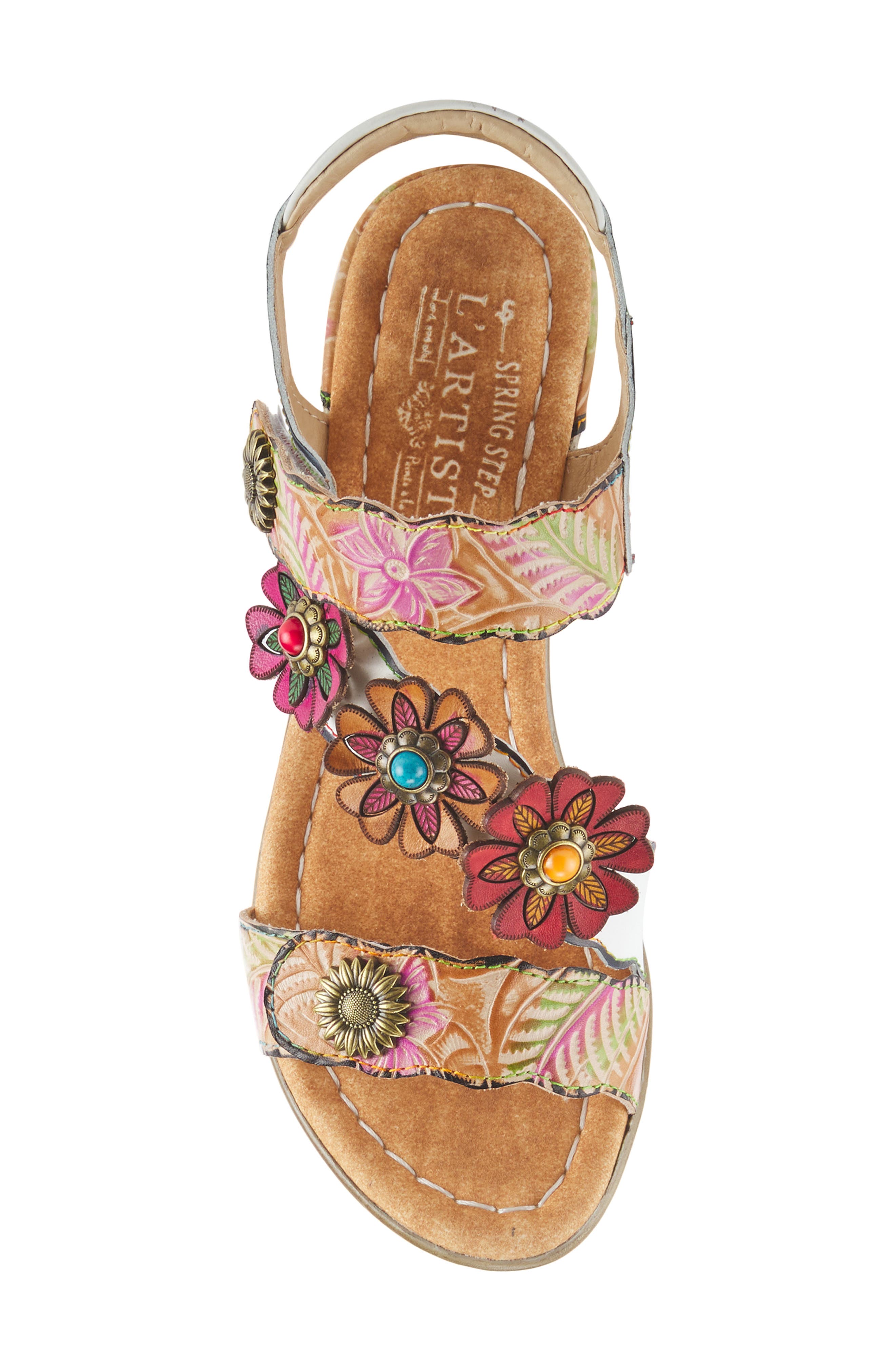 L'Artiste by Spring Step Aromas Strappy Sandal, Alternate, color, 