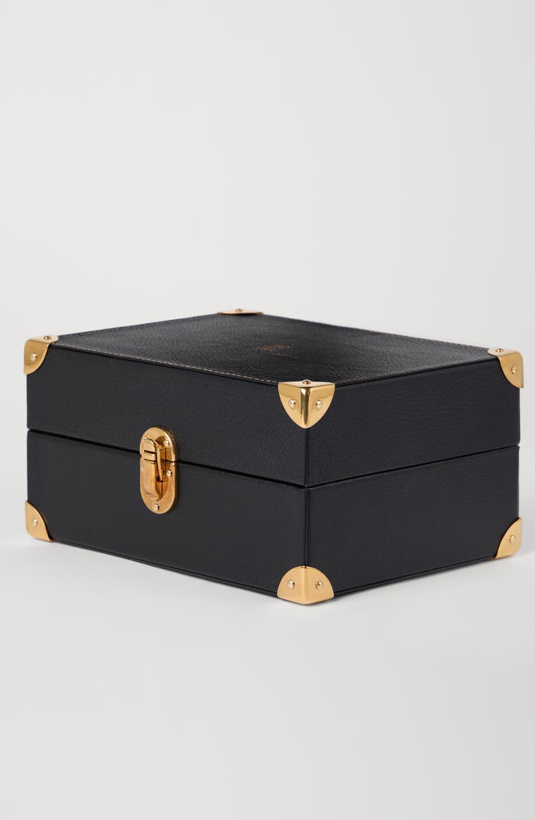 Brunello Cucinelli Calfskin watch case, Alternate, color, 