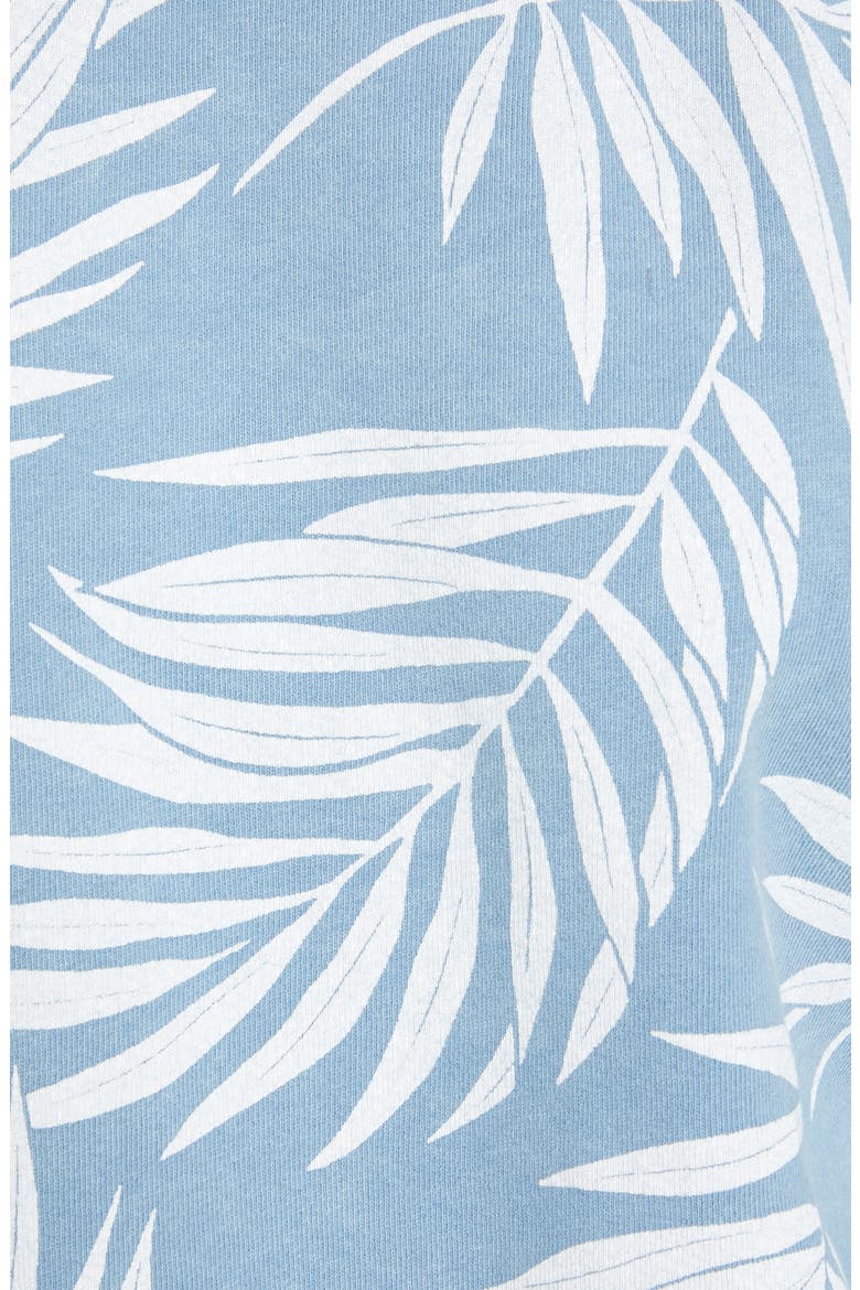 Wild Palms Sweatshirt, Alternate, color, FRENCH BLUE