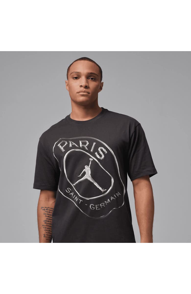 Jordan Brand Men's Jordan Brand  Black Paris Saint-Germain Practice T-Shirt, Main, color, Black