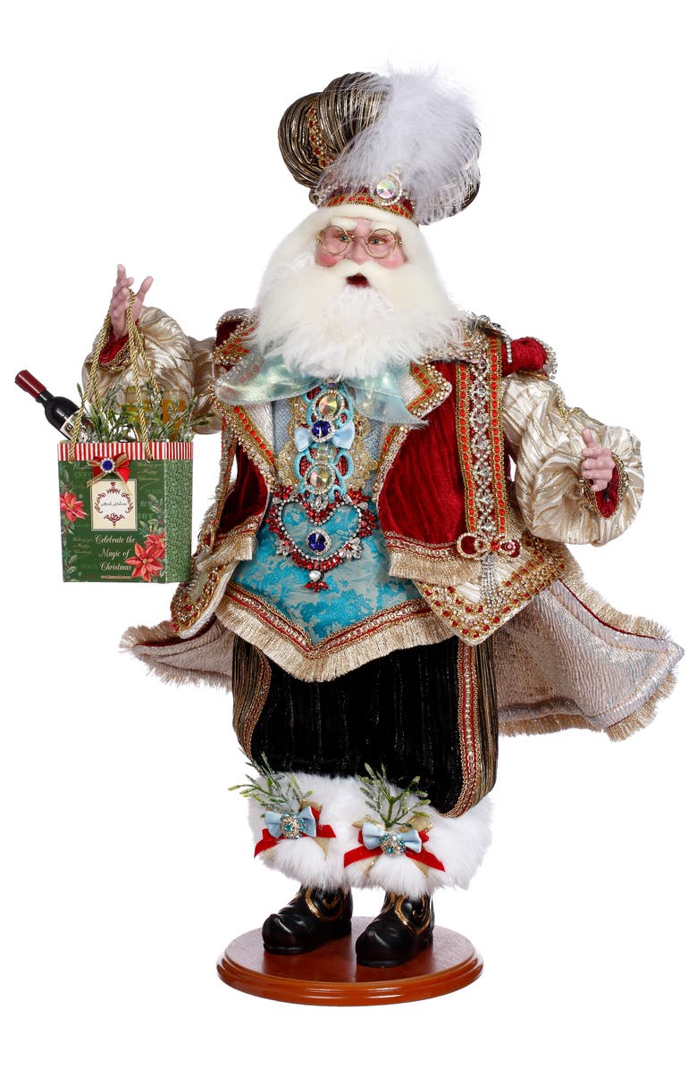 Mark Roberts Night on the Town Santa, Main, color, Red
