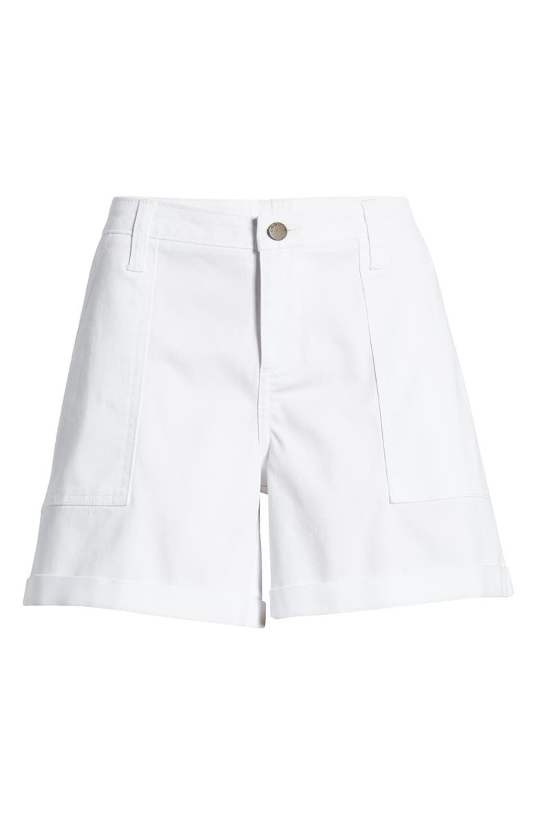 Caslon<sup>®</sup> Rolled Cuff Twill Shorts, Alternate, color, 