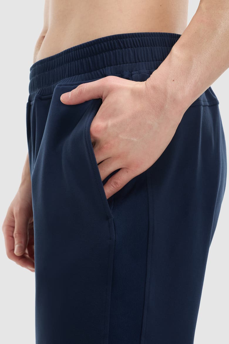 Cadent Rib Gym Pant, Alternate, color, Deep Navy