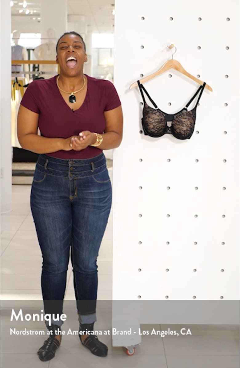 Lace Perfection Underwire T-Shirt Bra, sales video thumbnail