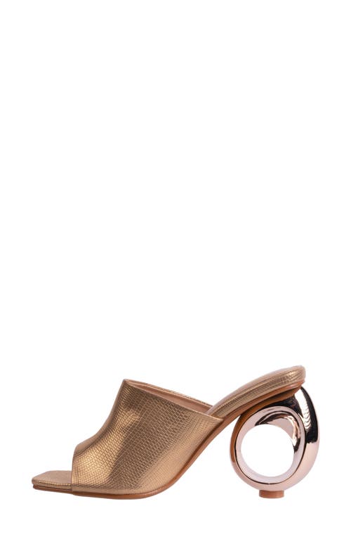 Ninety Union Jloo Slide Pump In Gold