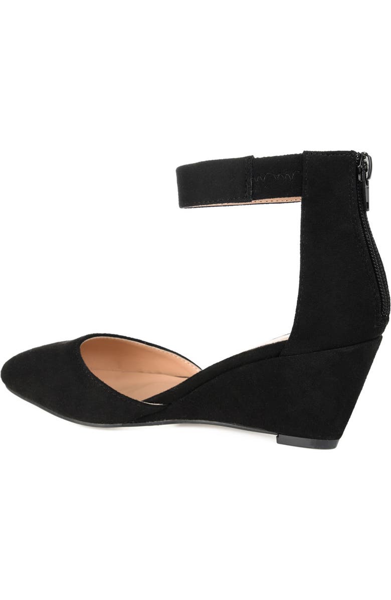 JOURNEE Kova Ankle Strap Wedge Pump, Alternate, color,