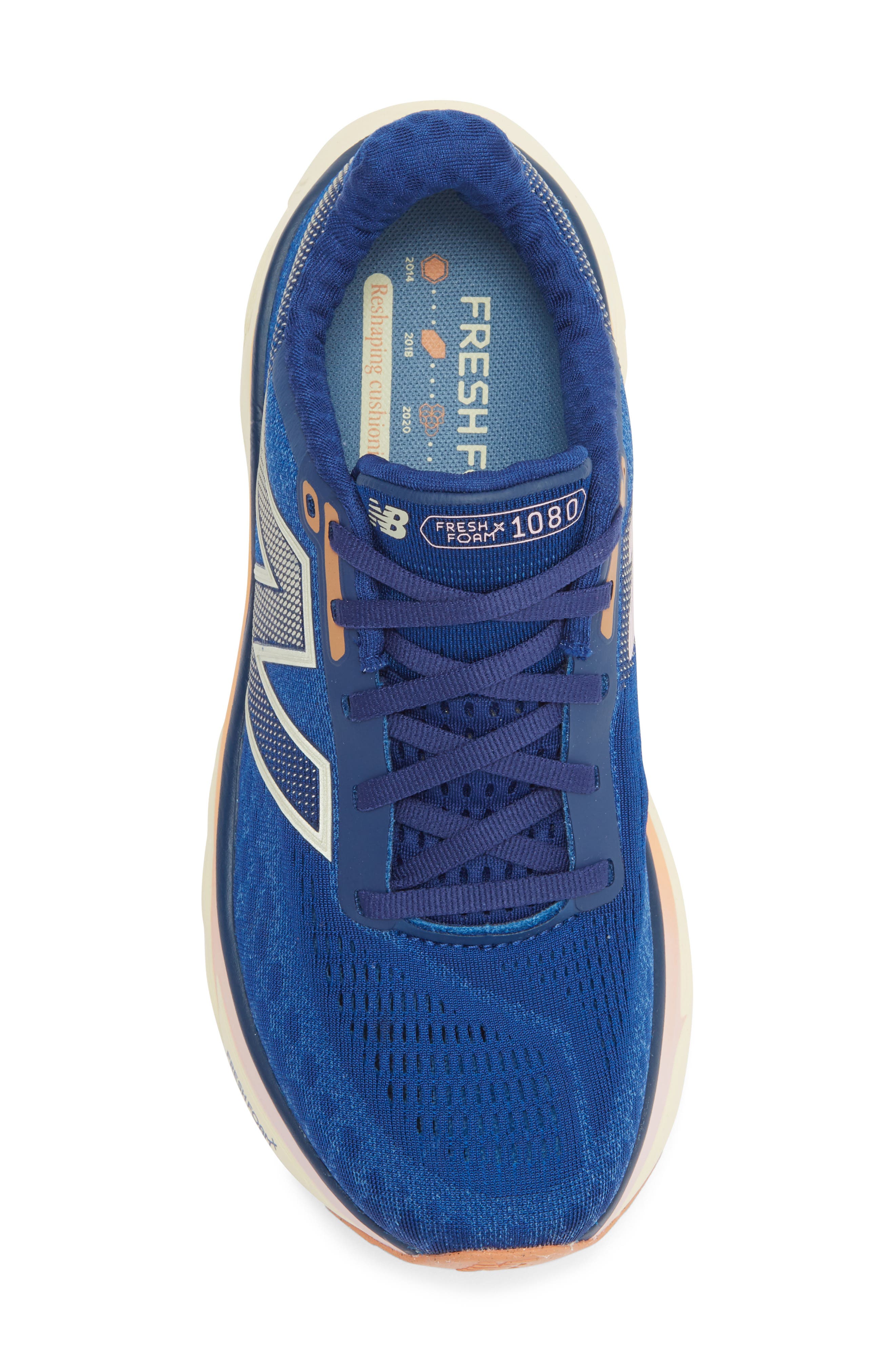 Fresh Foam X 1080 v14 Running Shoe, Alternate, color, INKWELL/ CALCIUM