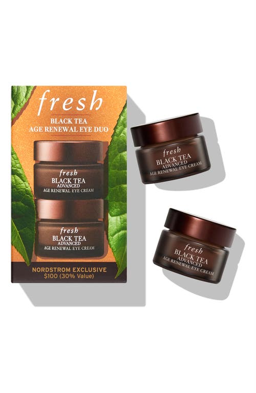 Fresh ® Black Tea Age Renewal Eye Duo (limited Edition) (nordstrom Exclusive) $144 Value In No Color