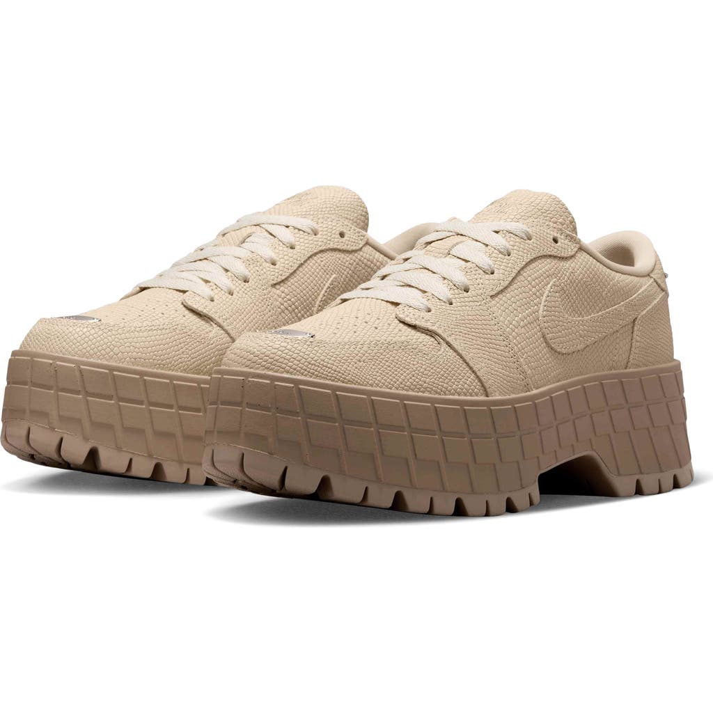 Jordan Air 1 Brooklyn Platform Sneaker In Brown