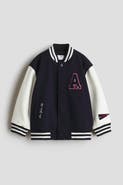 H&M Motif-detail Baseball Jacket