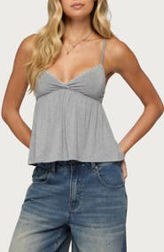 EDIKTED Belen Lace Trim Camisole