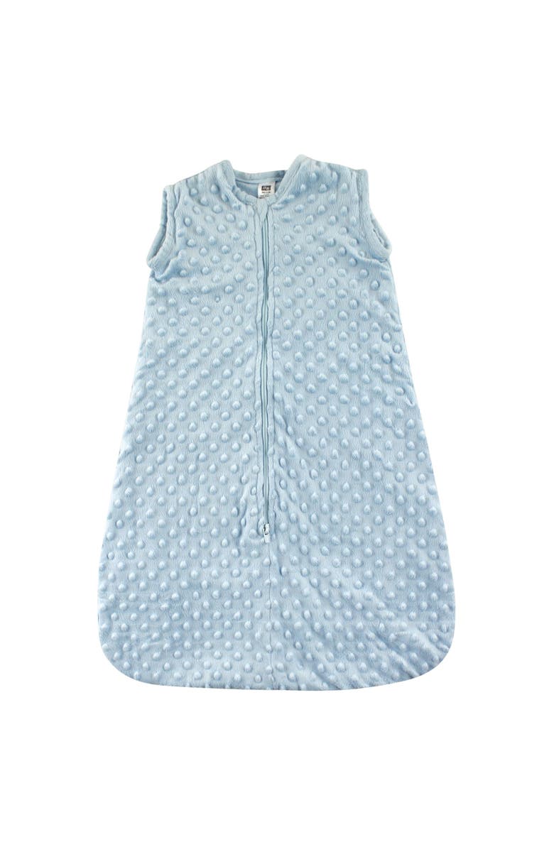 Hudson Baby Mink Sleeping Bag, Main, color, Light Blue Dot Mink