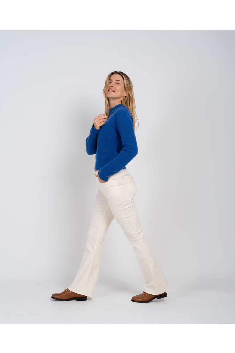 Tina Merino Sweater, Alternate, color, Denim Blue