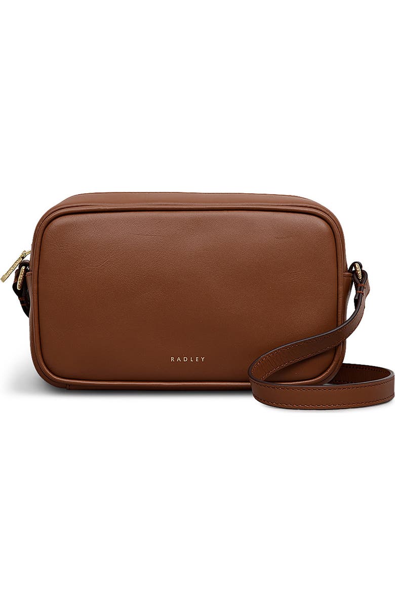 Radley Small Hadley Lane Crossbody Bag, Main, color, Cognac