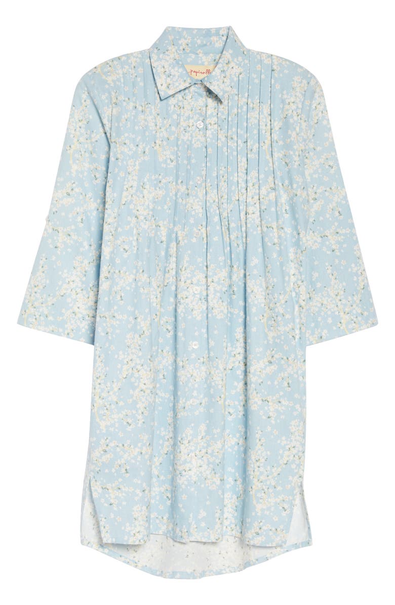 Papinelle Cherry Blossom Print Nightgown, Alternate, color, 