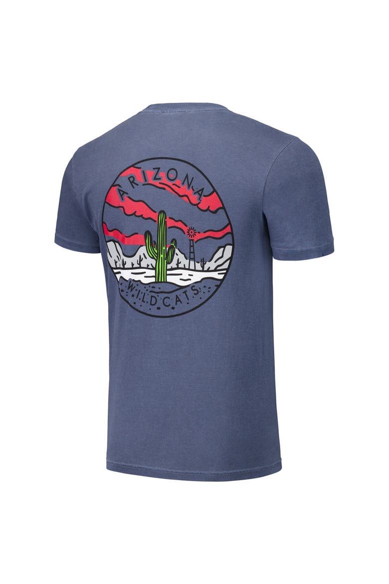 Unisex Navy Arizona Wildcats Scenic Comfort Colors T-Shirt, Alternate, color, Navy