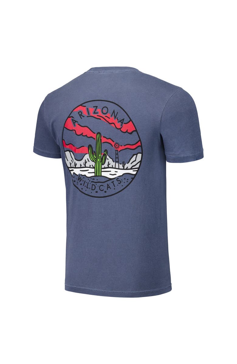 IMAGE ONE Unisex Navy Arizona Wildcats Scenic Comfort Colors T-Shirt, Alternate, color, Navy