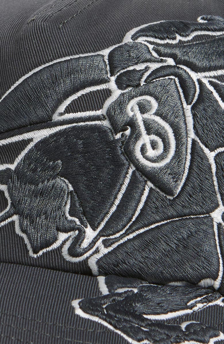 Burberry Equestrian Knight Detail Cotton Twill Baseball Cap, Alternate, color, 